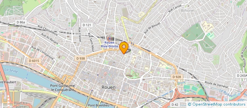 localisation de l'entreprise MONSIEUR JEAN-MICHEL LEROY à ROUEN