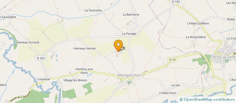 localisation de l'entreprise MONSIEUR JEAN-MICHEL LEROY à MONTPINCHON