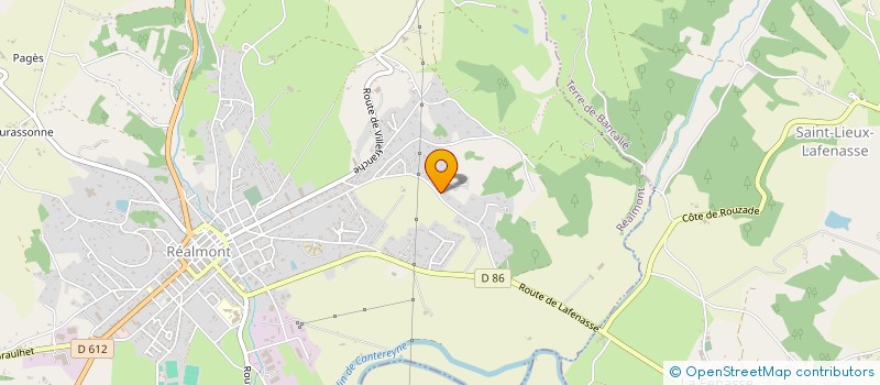 localisation de l'entreprise MONSIEUR JEAN-MICHEL LOPEZ à REALMONT