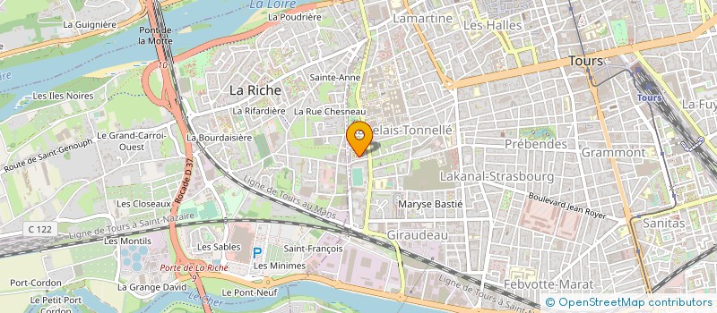 localisation de l'entreprise MONSIEUR JEAN-MICHEL LOUIS à TOURS