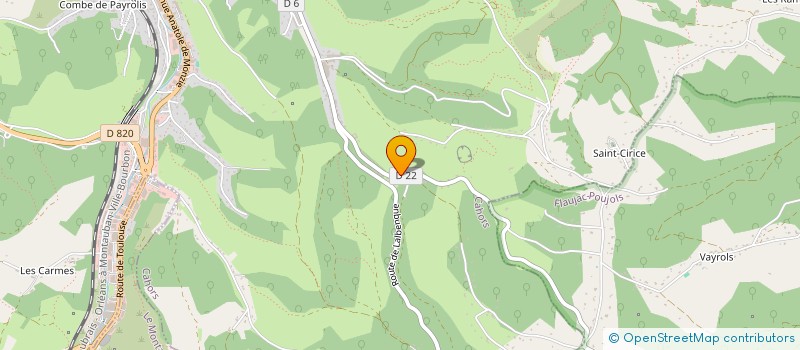 localisation de l'entreprise MONSIEUR JEAN-MICHEL LOUPIAS  CAHORS