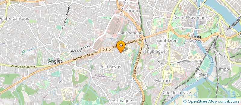 localisation de l'entreprise MONSIEUR JEAN-MICHEL LOUSTAU à BAYONNE