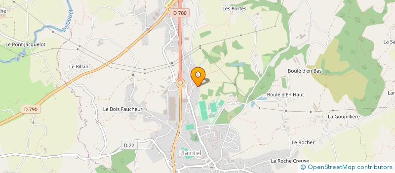 localisation de l'entreprise MONSIEUR JEAN-MICHEL LUCAS à PLAINTEL