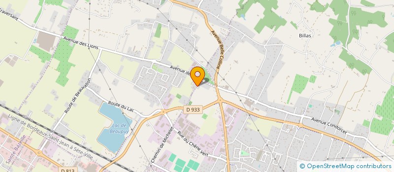 localisation de l'entreprise MONSIEUR JEAN-MICHEL LURINE  MARMANDE