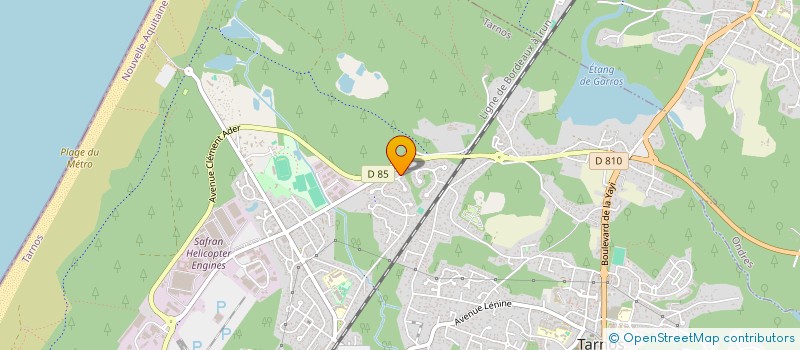 localisation de l'entreprise MONSIEUR JEAN MICHEL MALAGA  TARNOS