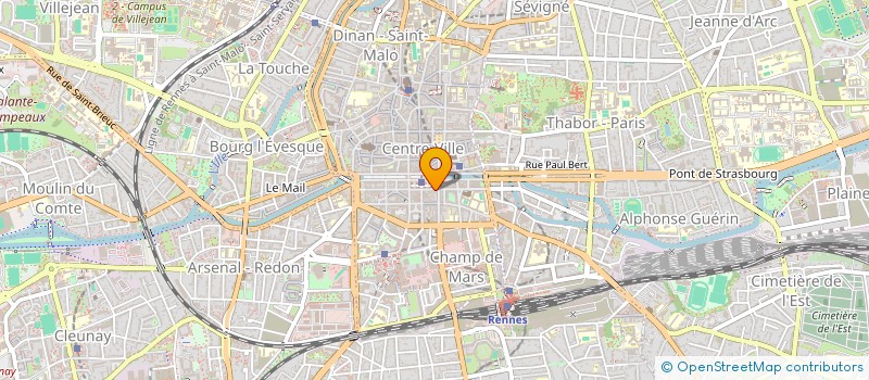 localisation de l'entreprise MONSIEUR JEAN-MICHEL MANSANO  RENNES