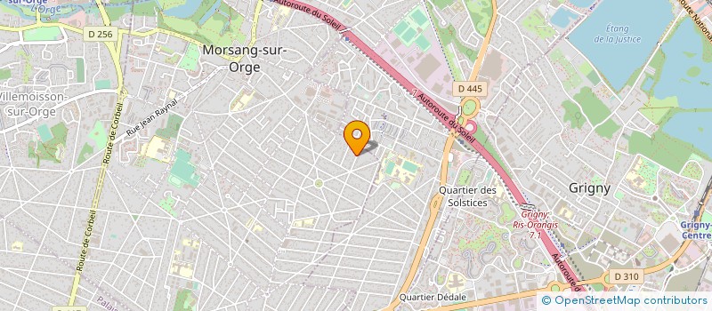 localisation de l'entreprise MONSIEUR JEAN-MICHEL MARCHAND  MORSANG-SUR-ORGE