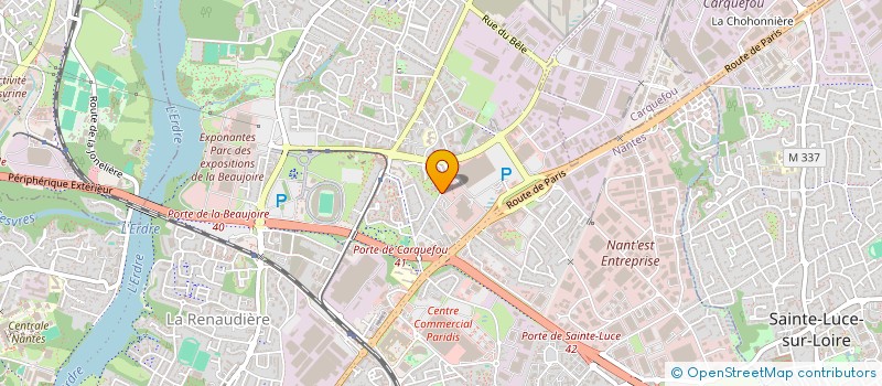 localisation de l'entreprise MONSIEUR JEAN MICHEL MARCHIVE  NANTES