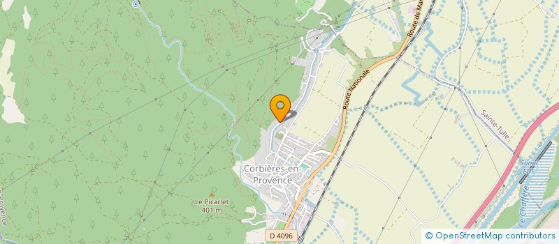 localisation de l'entreprise MONSIEUR JEAN-MICHEL MARELLI à CORBIERES-EN-PROVENCE