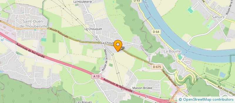 localisation de l'entreprise MONSIEUR JEAN-MICHEL MARIAMET  CAUMONT