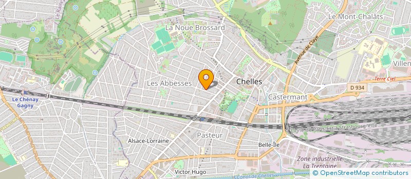 localisation de l'entreprise MONSIEUR JEAN-MICHEL MARSANT à CHELLES