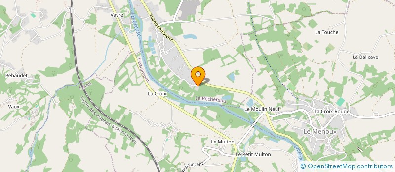localisation de l'entreprise MONSIEUR JEAN MICHEL MARSAULT à LE PECHEREAU