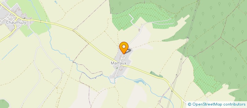 localisation de l'entreprise MONSIEUR JEAN MICHEL MARTEAU  MARFAUX