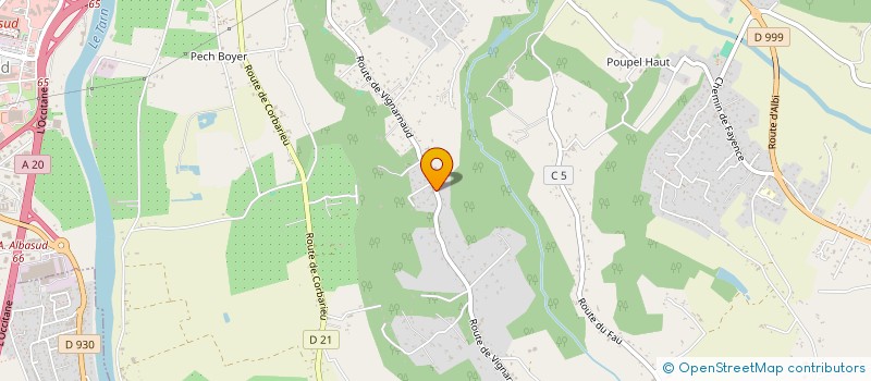 localisation de l'entreprise MONSIEUR JEAN-MICHEL MARTIN  MONTAUBAN