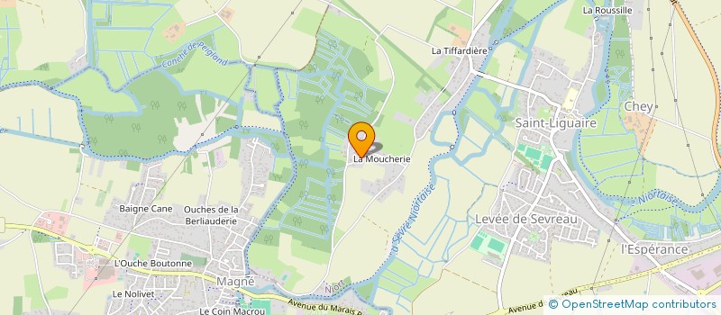 localisation de l'entreprise MONSIEUR JEAN-MICHEL MASOTTI  NIORT