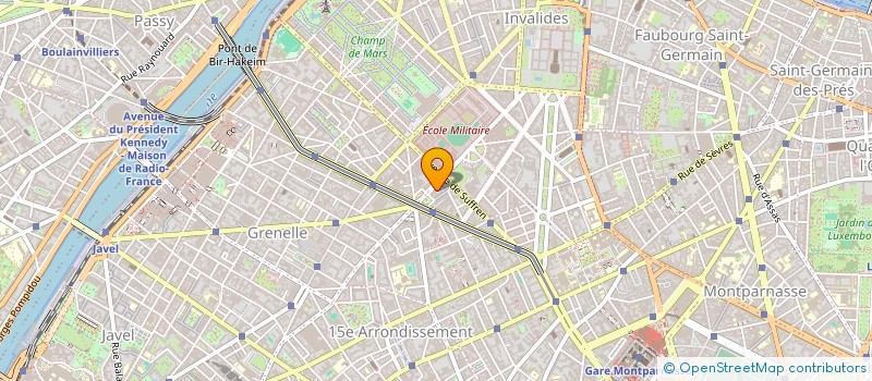 localisation de l'entreprise MONSIEUR JEAN-MICHEL MASSOU  PARIS