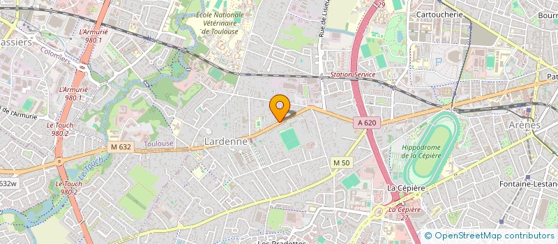 localisation de l'entreprise MONSIEUR JEAN MICHEL MEIRHAEGHE  TOULOUSE