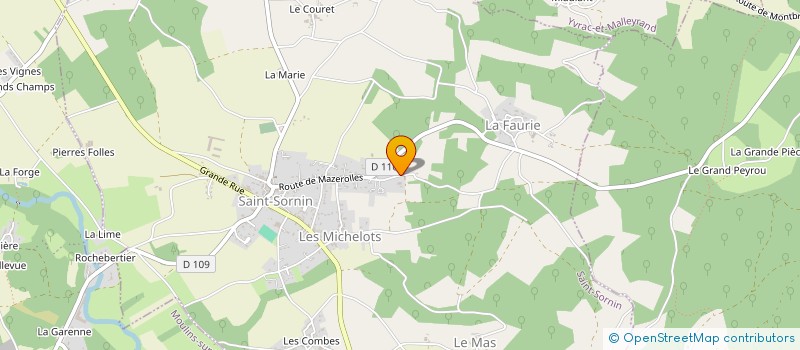 localisation de l'entreprise MONSIEUR JEAN-MICHEL MENORET à SAINT-SORNIN