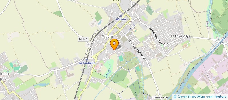 localisation de l'entreprise MONSIEUR JEAN-MICHEL MESTA  WAVRIN