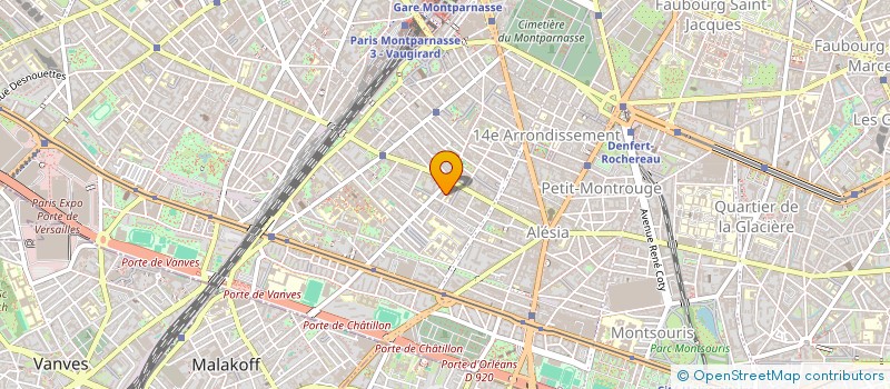 localisation de l'entreprise MONSIEUR JEAN-MICHEL MILLOT  PARIS