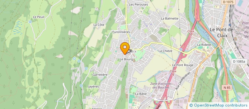 localisation de l'entreprise MONSIEUR JEAN-MICHEL MIOUX à CLAIX
