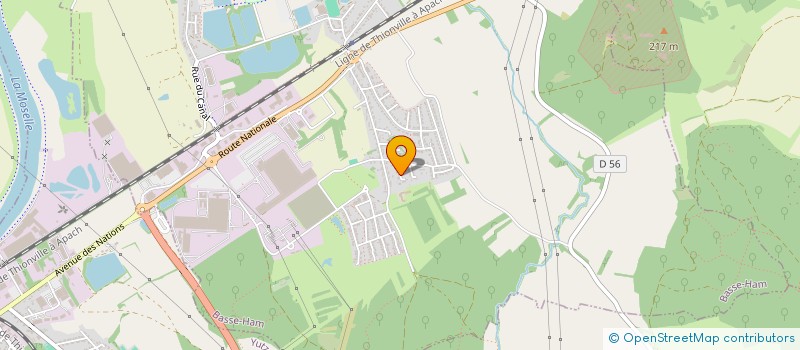 localisation de l'entreprise MONSIEUR JEAN MICHEL MIZZON  YUTZ