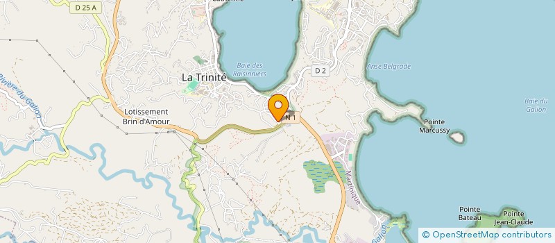 localisation de l'entreprise MONSIEUR JEAN-MICHEL MOISE  LA TRINITE