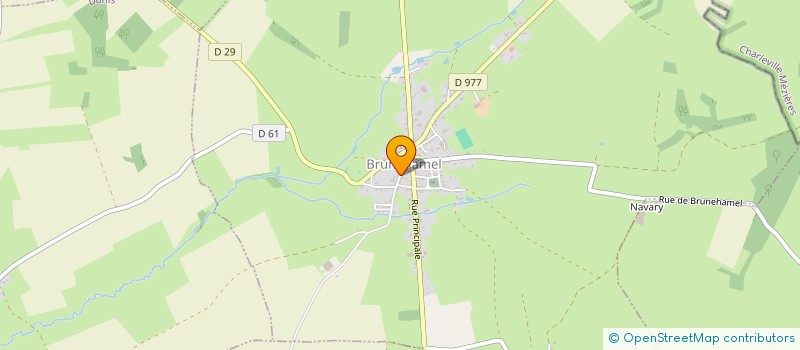 localisation de l'entreprise MONSIEUR JEAN MICHEL MONCHET  BRUNEHAMEL