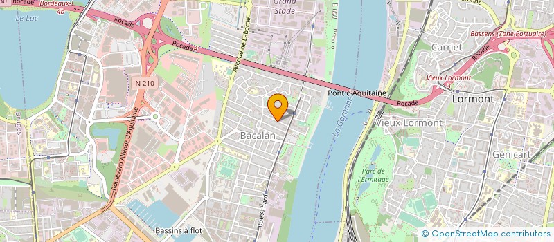localisation de l'entreprise MONSIEUR JEAN MICHEL MONDORY à BORDEAUX