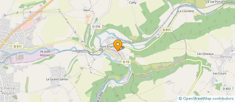 localisation de l'entreprise MONSIEUR JEAN-MICHEL MORALES  SAINT-DENIS-DE-MERE