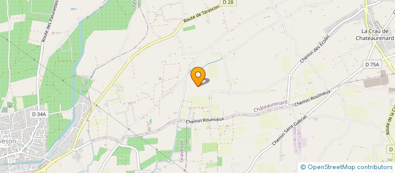 localisation de l'entreprise MONSIEUR JEAN MICHEL MOUNIER  CHATEAURENARD