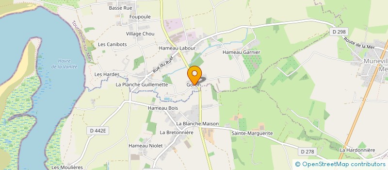 localisation de l'entreprise MONSIEUR JEAN-MICHEL MUSCILLO  TOURNEVILLE-SUR-MER