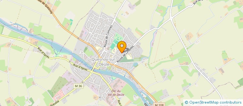 localisation de l'entreprise MONSIEUR JEAN-MICHEL NACHEZ à QUESNOY-SUR-DEULE