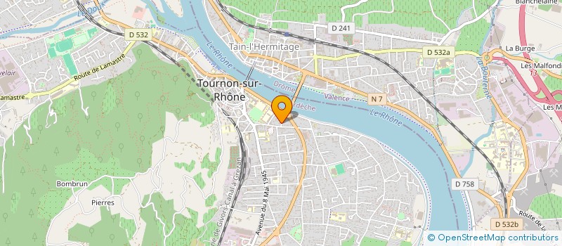 localisation de l'entreprise MONSIEUR JEAN-MICHEL NALPOWIK à TOURNON-SUR-RHONE