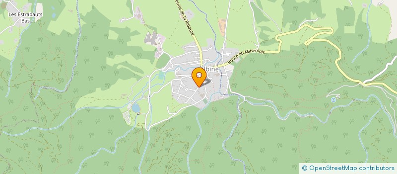 localisation de l'entreprise MONSIEUR JEAN MICHEL NAVARRO  ALBINE