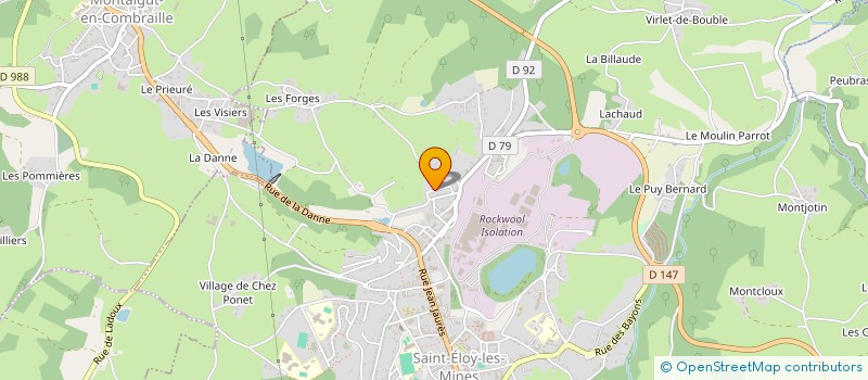 localisation de l'entreprise MONSIEUR JEAN-MICHEL NIGON  SAINT-ELOY-LES-MINES