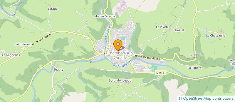 localisation de l'entreprise MONSIEUR JEAN-MICHEL NORRE à CHAMBON-SUR-VOUEIZE