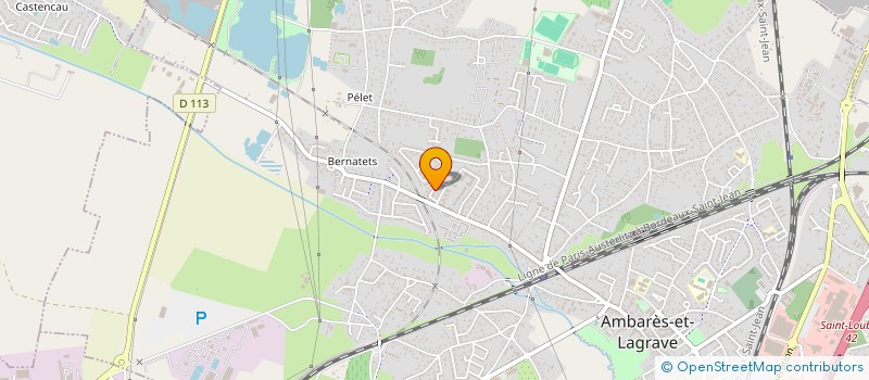 localisation de l'entreprise MONSIEUR JEAN MICHEL NUISSIER à AMBARES-ET-LAGRAVE