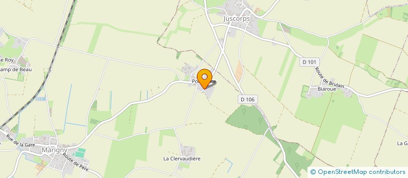 localisation de l'entreprise MONSIEUR JEAN-MICHEL OLIVIER  MARIGNY