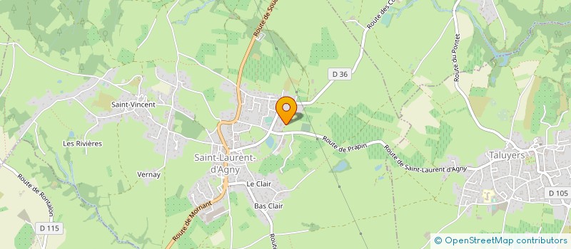 localisation de l'entreprise MONSIEUR JEAN-MICHEL OLLAGNIER  CHABANIERE