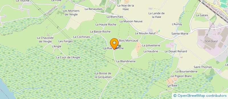 localisation de l'entreprise MONSIEUR JEAN-MICHEL OUTIN  SAINT-ETIENNE-DE-MONTLUC