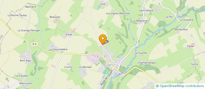 localisation de l'entreprise MONSIEUR JEAN-MICHEL PAIN  AUGE