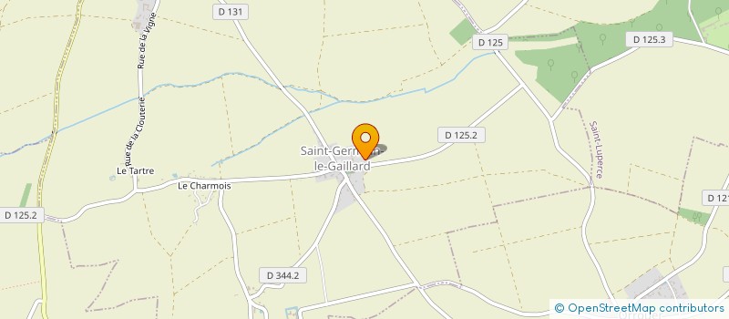 localisation de l'entreprise MONSIEUR JEAN-MICHEL PEHEE à SAINT-GERMAIN-LE-GAILLARD