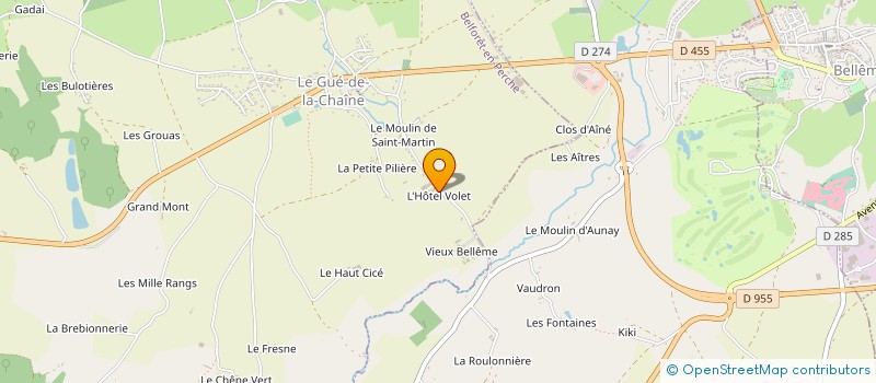 localisation de l'entreprise MONSIEUR JEAN-MICHEL PELLETIER à BELFORET-EN-PERCHE