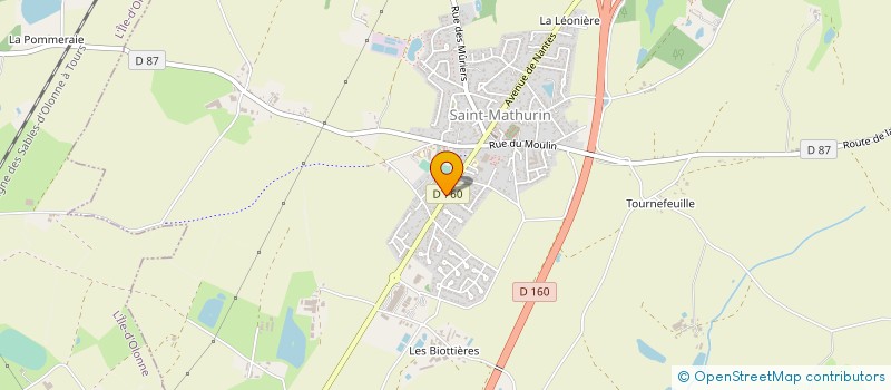 localisation de l'entreprise MONSIEUR JEAN-MICHEL PERADOTTO à SAINT-MATHURIN