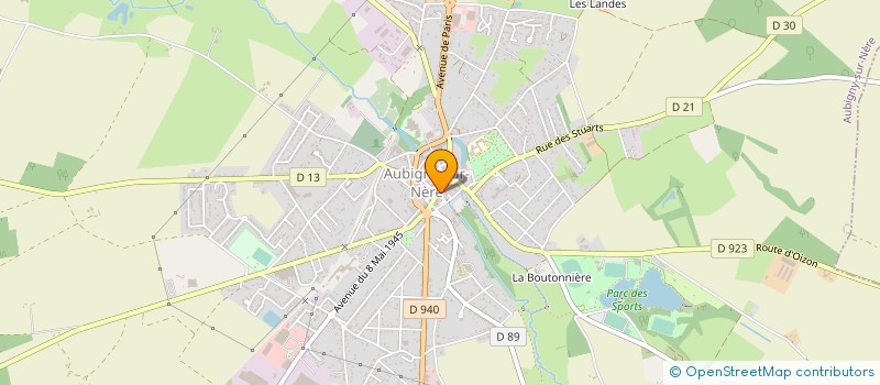 localisation de l'entreprise MONSIEUR JEAN-MICHEL PERCHERON  AUBIGNY-SUR-NERE