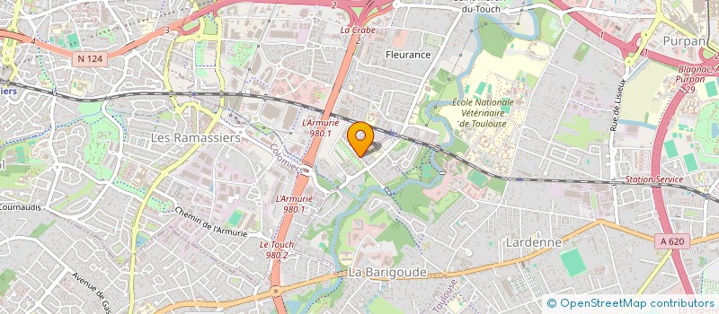 localisation de l'entreprise MONSIEUR JEAN-MICHEL PERDREAU à TOULOUSE