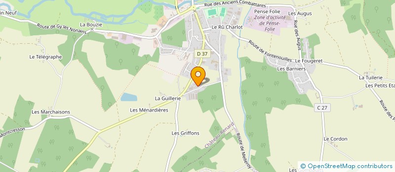 localisation de l'entreprise MONSIEUR JEAN-MICHEL PERRIER à CHATEAU-RENARD