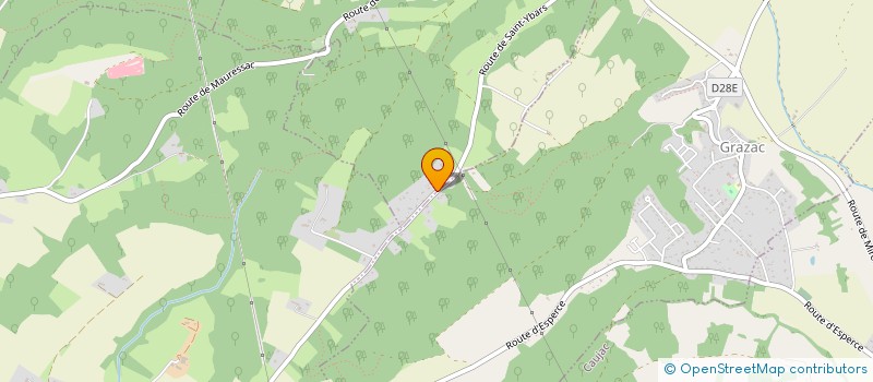 localisation de l'entreprise MONSIEUR JEAN MICHEL PERRIN  MAURESSAC