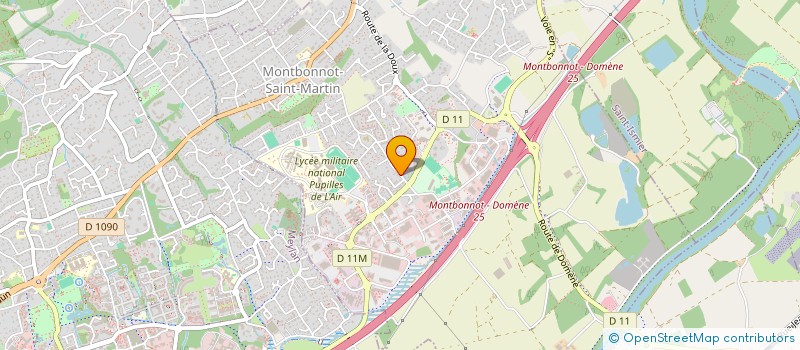 localisation de l'entreprise MONSIEUR JEAN-MICHEL PERRON à MONTBONNOT-SAINT-MARTIN